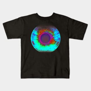 Multicolor Neon Eye / Rainbow Eye Kids T-Shirt